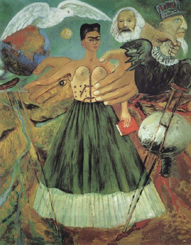 Frida Kahlo Marxism Will Give Health o the Sick oil painting picture